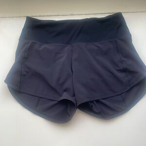 size 4 length 4 inch Lululemon black speed ups.